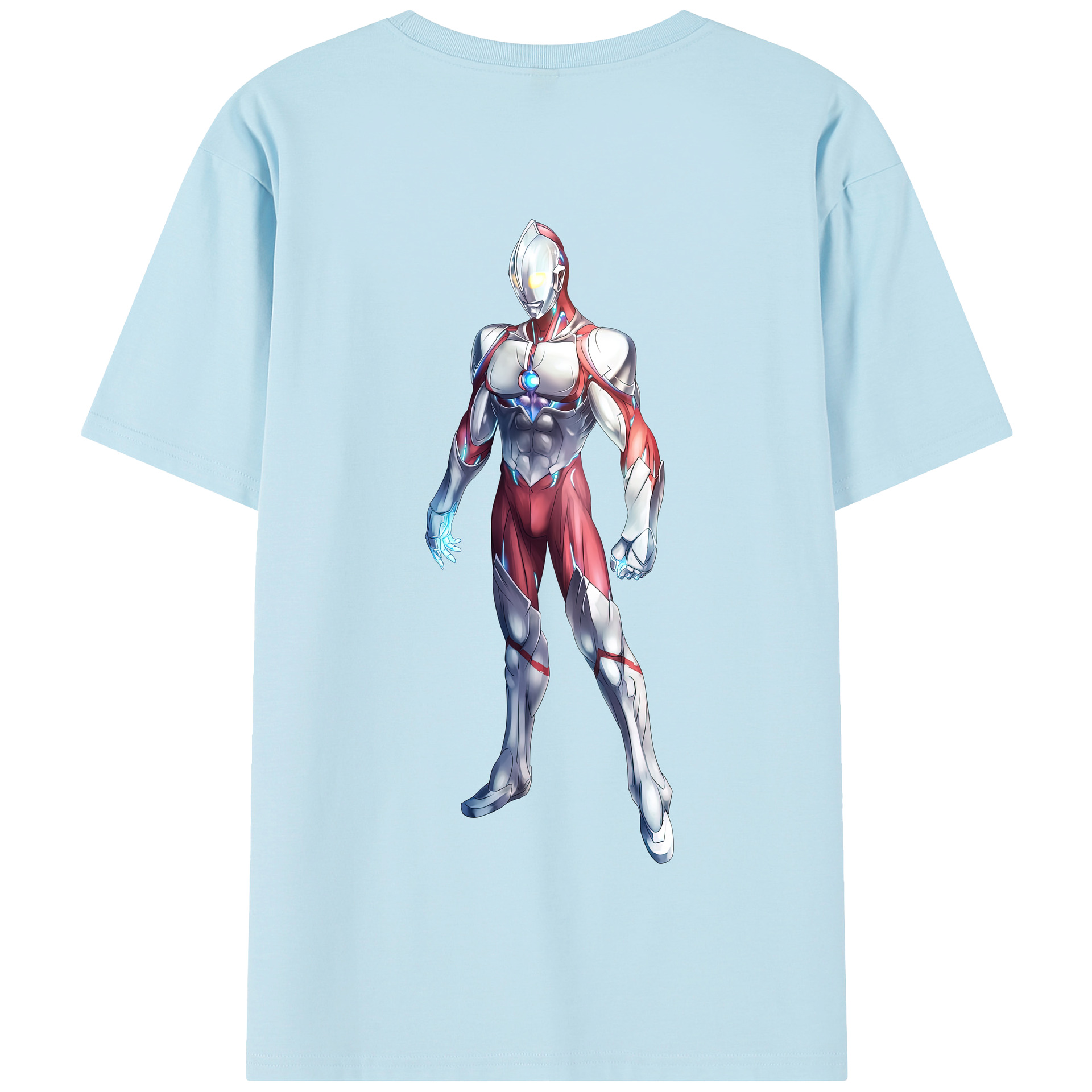 （画像用） ウルトラマン Ultraman 綿100％半袖Tシャツ（背面プリント）